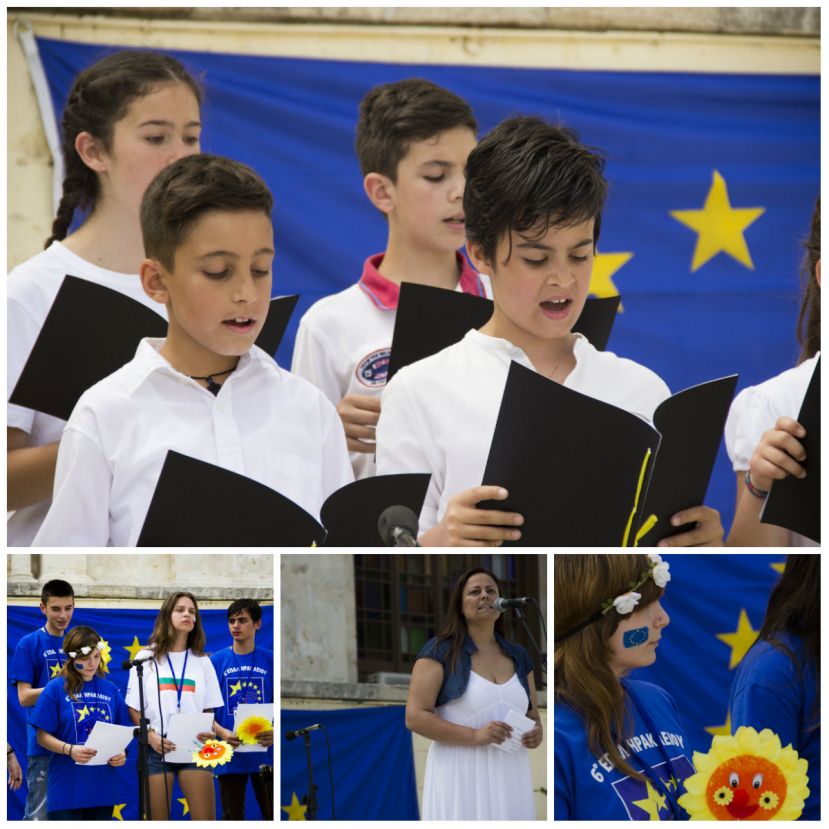 Με μεγάλη επιτυχία πραγματοποιήθηκε το Σάββατο, 13 Μαΐου 2017, Η Γιορτή για την “Ημέρα της Ευρώπης” στην Πλατεία Αγίας Αικατερίνης στο Ηράκλειο.