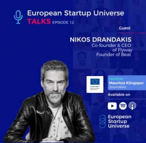 Με την υποστήριξη του Europe Direct της Περιφέρειας πραγματοποιήθηκε το Talk/Podcast του Youth Entrepreneurship Club (Σύλλογος Νεανικής Επιχειρηματικότητας) στα πλαίσια προώθησης της πρωτοβουλίας του European Startup Universe!!